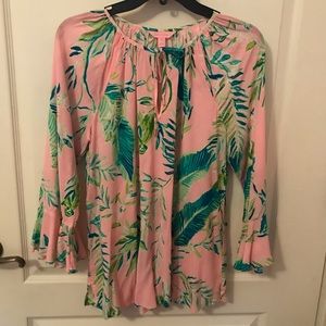 Lily Pulitzer floral top